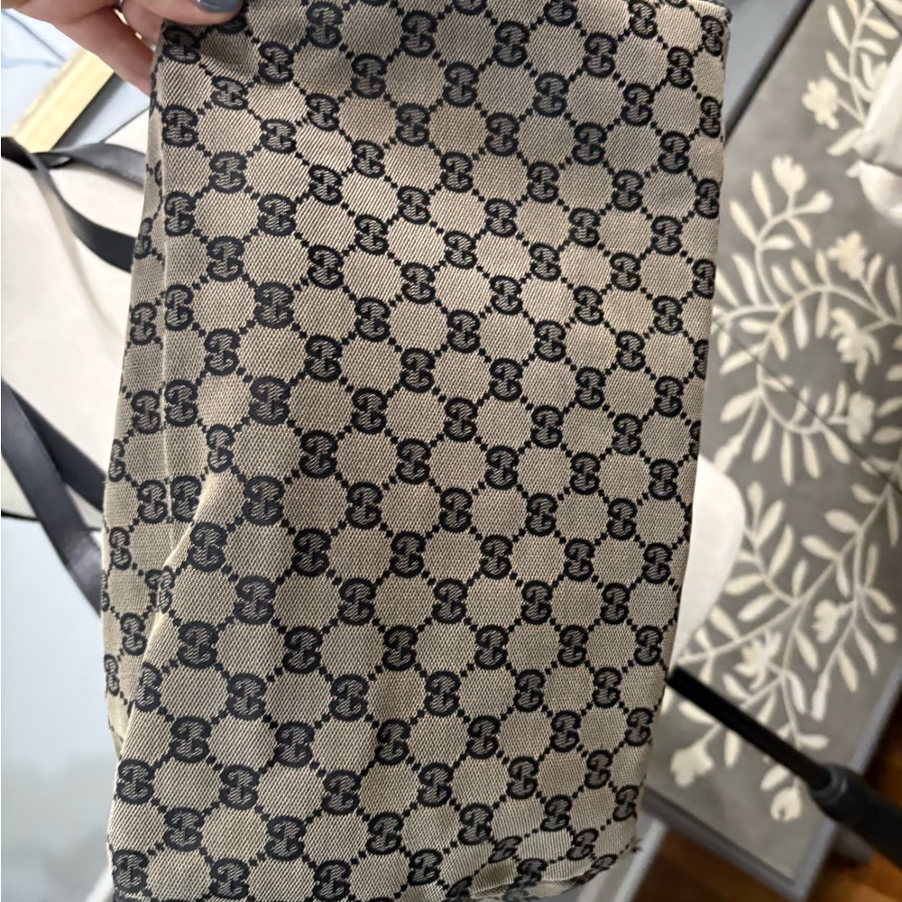 Gucci Beige and Black Women's Tote Bag - Picture 5 of 9